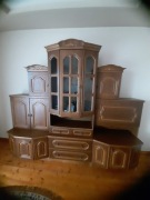 Kredens, meblościanka, meble, sofa, fotel