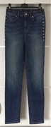 Jeansy Karen Millen rozm. XS rurki skinny fit