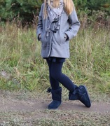 Saszki botki typu Emu granat r. 34 