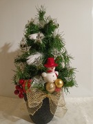 Choinka stroik dekoracja Boże Narodzenie 