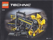 Lego technic 42055 ogromna Górnicza Koparka kołowa .