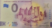 0 EURO - FRANCJA (Carcasonne) Chateau Comtal de Carcasonne