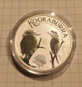 Srebrna moneta 1oz Kookaburra 2023  Australia Ag 9999