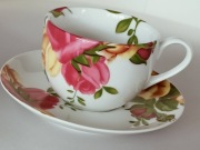 **DUŻA filiżanka Royal Albert Country Rose MODERN