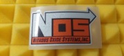 NOS NITRO NAKLEJKA STICKER