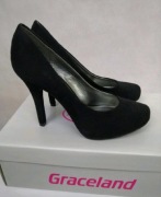 Czarne szpilki Graceland Deichman 36