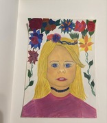 Rysunek obrazek ręcznie malowany 