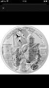 KNIGHTS OF THE PAST GERMANIA MINT 2023 Malta 5 euro 1 Oz Ag 999.9