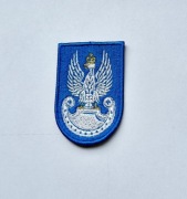 Naszywka Orzełek WP na beret niebieski