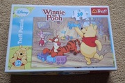 Puzzle trefl 30 kunus puchatek, tygrysek, Winnie the Pooh  27 x 20 cm