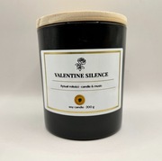 Świeca sojowa 200g czarna | playlista NFC | Spotify | prezent