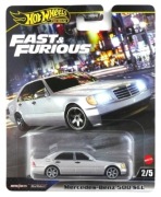 Hot Wheels Premium FAST & FURIOUS MERCEDES BENZ 500 SEL 2/5 HNW46 JHW67