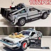 Powrót do przyszłości 1872PCS Wehikuł czasu Model Kolekcjonerski