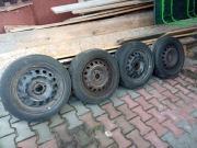 Sprzedam koła z letnimi oponami na stalowych felgach