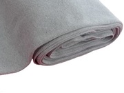 Dzianina ściągacz prążkowany prążek szary melanż bawełniana  