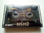 Kaseta EMTEC Record II 60