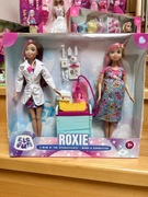 Elefun Lalka ROXIE Mama u ginekologa lekarza akcesoria lekarz bobas