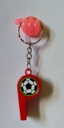 Brelok czerwony gwizdek