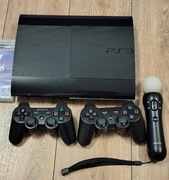 Playstation 3 | PS3 Super Slim | PO SERWISIE (SPA) | HEN | Zestaw Move