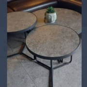Stoliki kawowe szare . Nowe