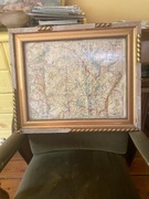 Przedwojenna mapa powiatu suskiego