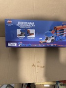 Ciężarówka dinozaur tir auto laweta autka tor samochodowy 2W1 duży 1.65M