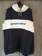 Bluza męska r.S białoczarna