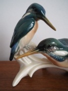 Karl ENS figurka z porcelany zimorodki. 