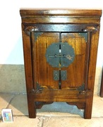 Orientalna WIETNAMSKA szafka szkatułka na biżuterię drewno 40 cm  