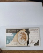 Banknot kolekcjonerski 20 złotych Chopin 