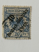 Rok 1893. fi.4,, niemiecka Afryka wschodnia