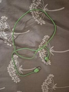 Kabel USB 30-pinowy 1m zielony