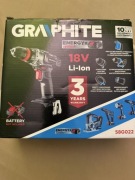 Wiertarko wkrętarka zakrętarka 2w1 graphite 18v akumulatorowa