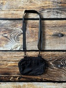 Maxtop torebka mała na ramię czarna unisex męska damska torba saszetka