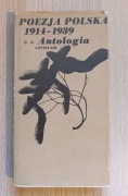 Poezja polska 1914-1939 Antologia Czytelnik książka
