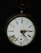 Stary zegarek kieszonkowy-srebro