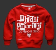 Bluza dziecięca ULTRAPATRIOT czerwona r. 152
