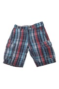 Szorty cargo chłopięce Pepperts w kratkę rozmiar 122.