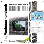 FENDT 411 412 413 414 15 VARIO COM III Workshop Manual Instrukcja serwisowa