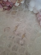 Kolczyki handmade srebro z naturalnych kamieni kwarc różowy cytrynu 