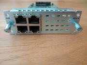 Cisco NIM-ES2-4 moduł switch zarządzalny gigabit router vlan 4000 CCNA CCNP