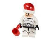 LEGO Star Wars Clone Trooper with Santa Hat 75056-5 sw0596 Minifigurka