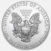Moneta Amerykański orzeł 1 uncja srebra 
