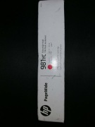 Oryginalny Tusz hp 981YC magenta