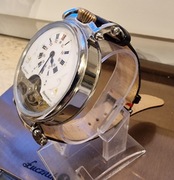 Hebdomas pasówka koperta stalowa mechanizm oryginalny