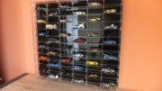 Witrynka na 72 szt. modeli Hot Wheels i Matchbox 
