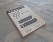 Instrukcja obsługi magnetofon kasetowy Denon DR-M12HX / DR-M41HX