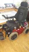 Wózek inwalidzki MAYRA OPTIMUS elektr. regul. podnóżki fotel RECARO