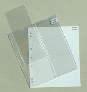 Leuchtturm - Strona, karta Numis NH6 na duże monety, 65 x 75mm, nowa