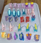 Figurki kolekcjonerskie Dinozaury Figurki z Jajka Dino Series 35 Sztuk